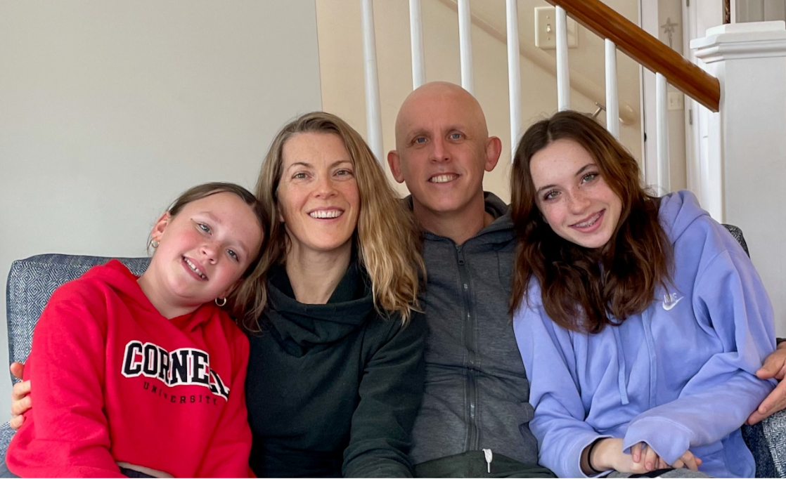 bald Matt w/ the family